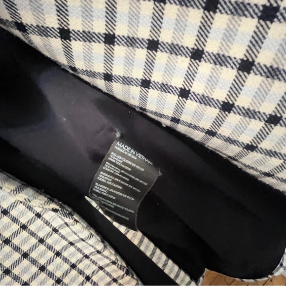 Club Monaco Check Coat - Picture 9 of 11